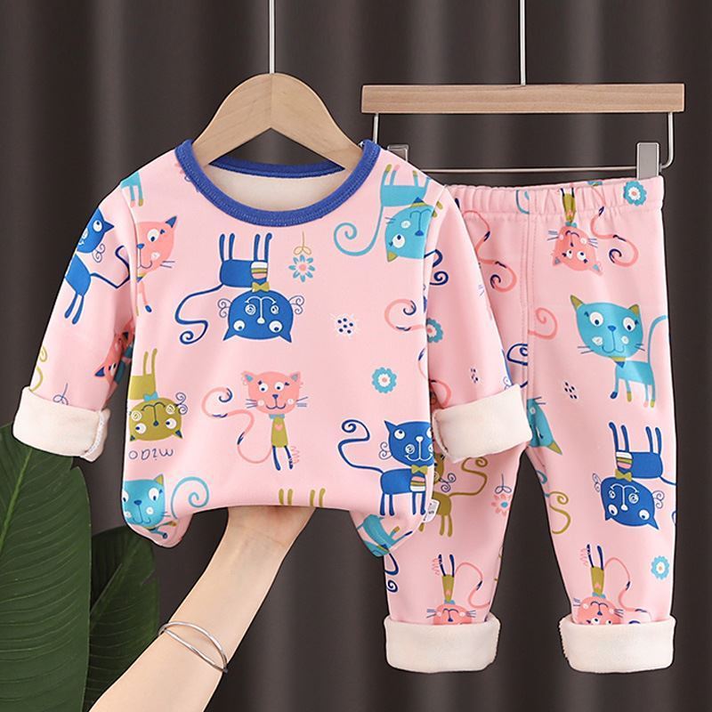 Boy Long-sleeved Thick Thermal