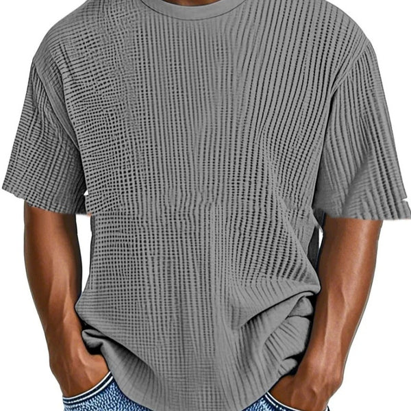 Casual Comfort Waffle Short Sleeve