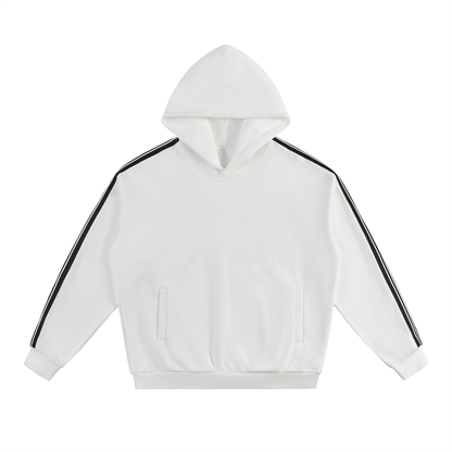 Waran Side Stripe Drop-Shoulder Hoodie