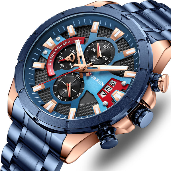 CURREN Steel Strap Watch