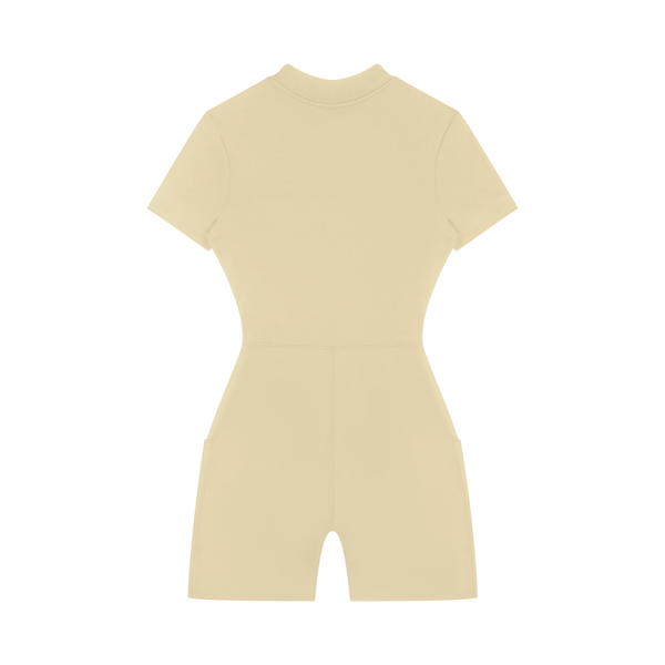 Waran Women’s Quarter-Zip Short Sleeve Romper