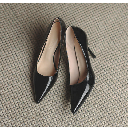 Womens French Pointed Toe Shallow Mouth sandals
