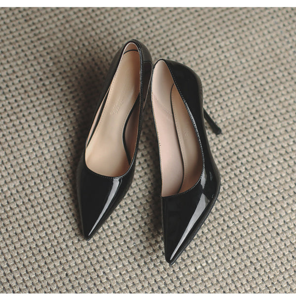 Womens French Pointed Toe Shallow Mouth sandals