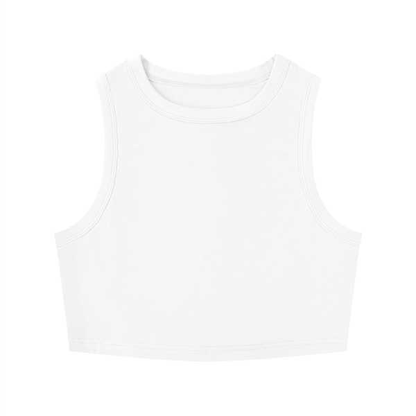 Women's Tight Crewneck Crop Tank Top