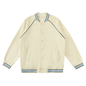 Waran Contrast Trim Raglan Varsity Jacket