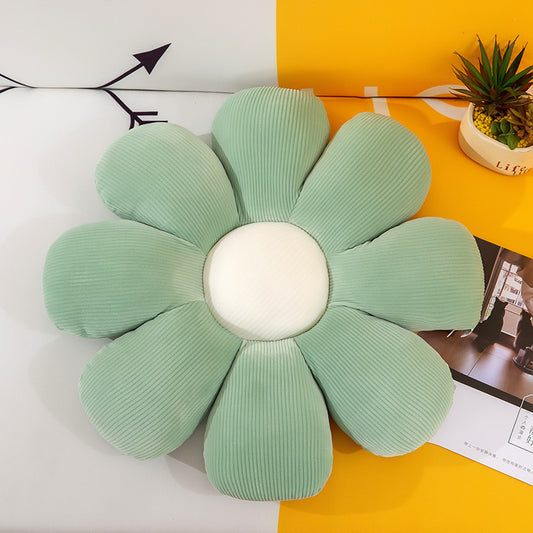 Little Daisy Flower-pattern Throw Pillow Sofa