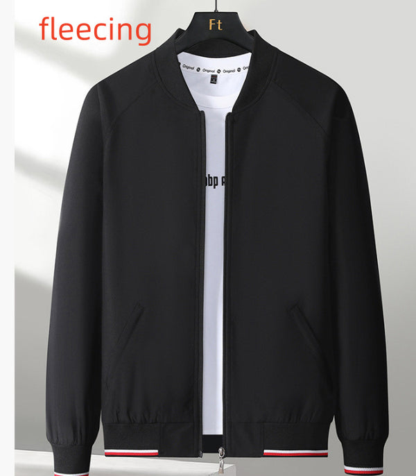 Blouson de baseball habillé pour homme
