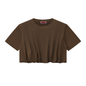 Women’s Crop Bubble Hem T-Shirt