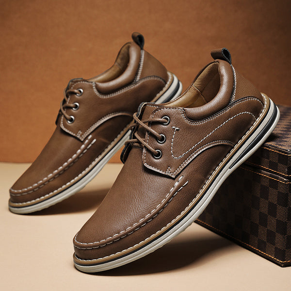 Chaussures en cuir décontractées pour hommes