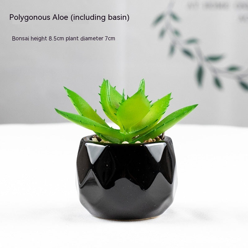 Artificial Green Plant Succulent