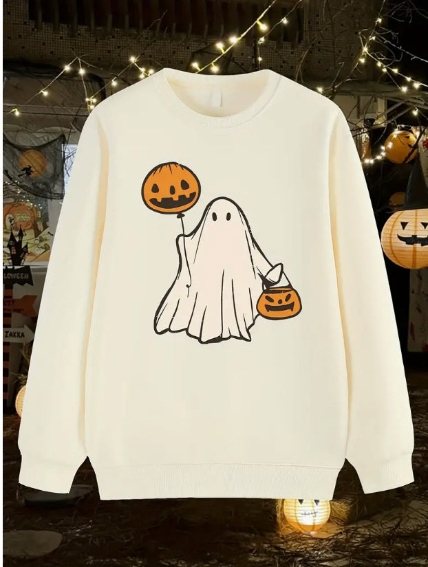 Casual Long Sleeved Sweatshirt