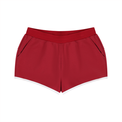 Women's Retro Contrast Binding Shorts