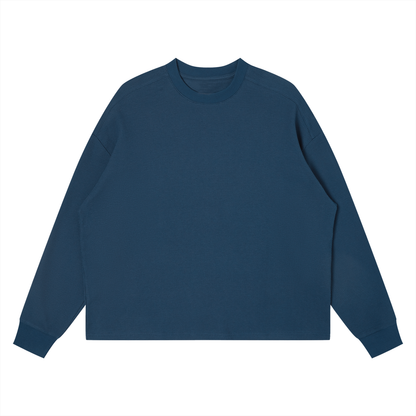 Unisex Waffle Boxy Long Sleeve T-Shirt