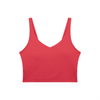 Women's V-Neck Yoga Sports Bra