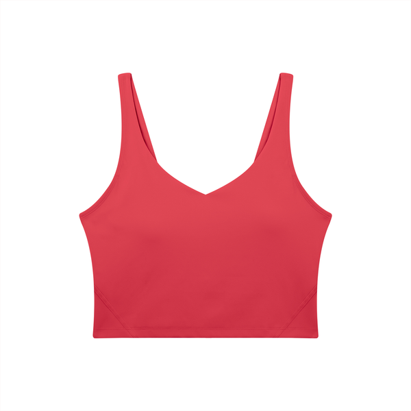 Women's V-Neck Yoga Sports Bra