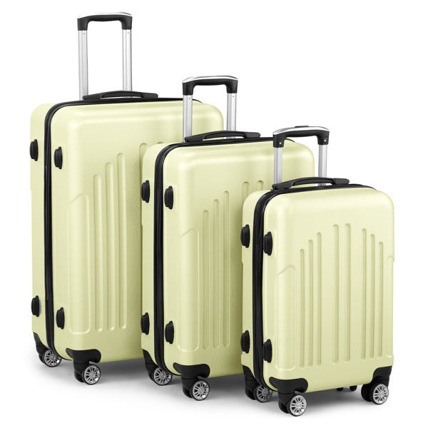 3-Piece ABS & PC Luggage Set