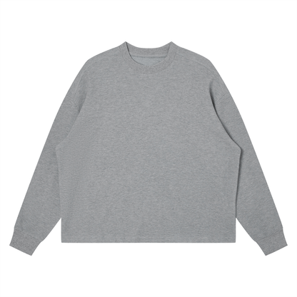 Unisex Waffle Boxy Long Sleeve T-Shirt
