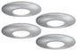 4lite IP20 GU10 Fire-Rated Downlight - Chrome
