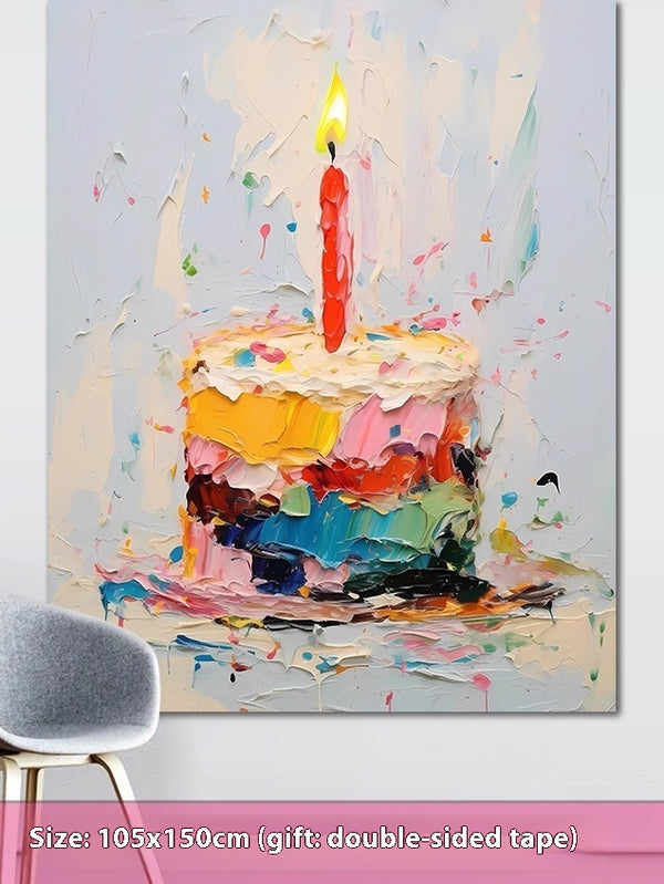 Birthday Party Layout Background Wall