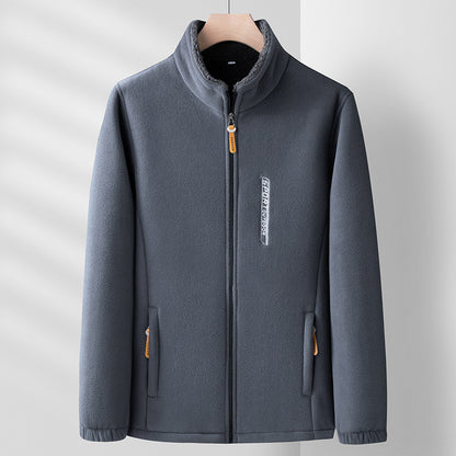Polar fleece Double-sided shell jacket