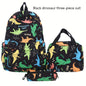 3pcs Casual Shoulder Backpack Set, New Fashionable Simple Large Capacity Lightweight Casual Backpack