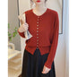 Knitted Sweater Small Cardigan Women