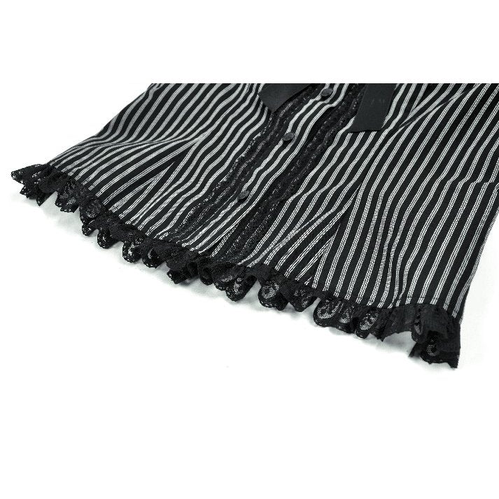 Chemise Gothique Col Peter Pan Dentelle Dark in Love