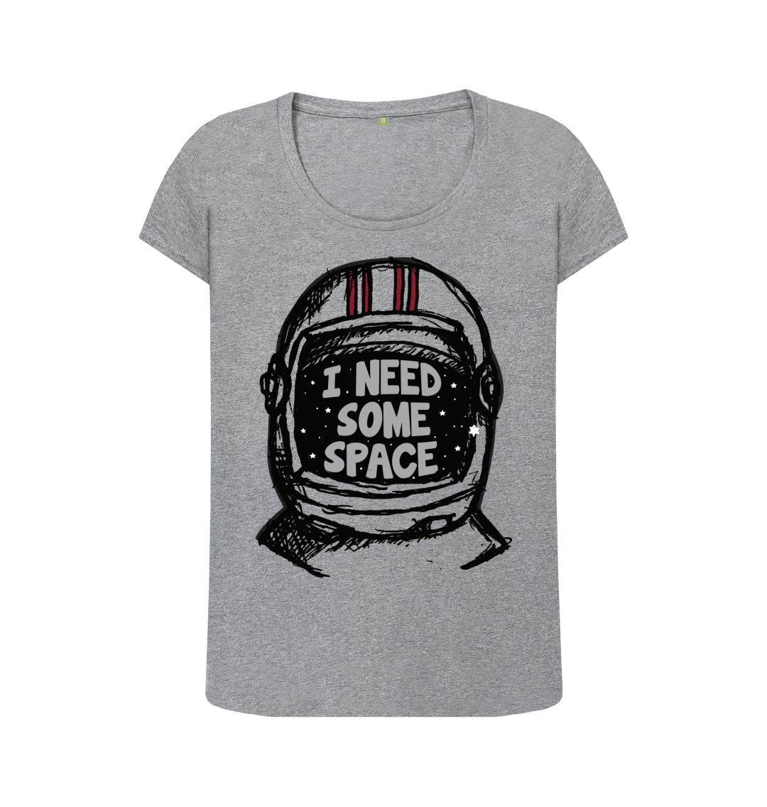 I Need Some Space Print Women T-Shirts