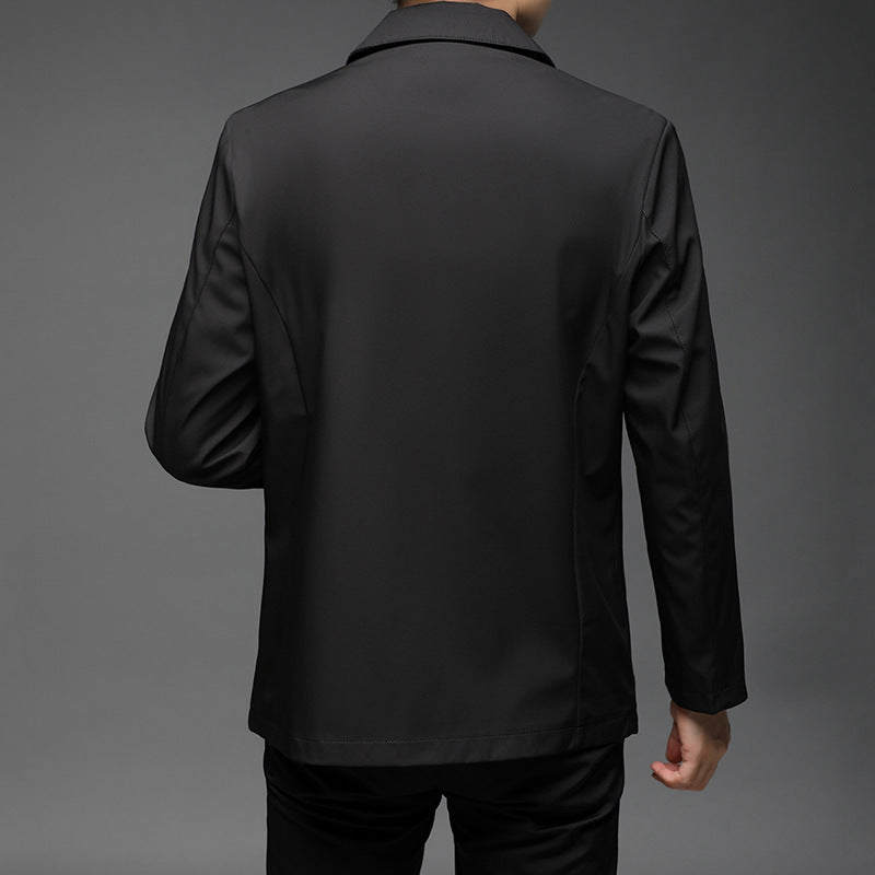 Short Button Lightweight Coat