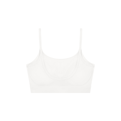 Women's Solid U-Neck Sports Bra