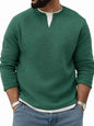Crew-Neck Long-Sleeve Top