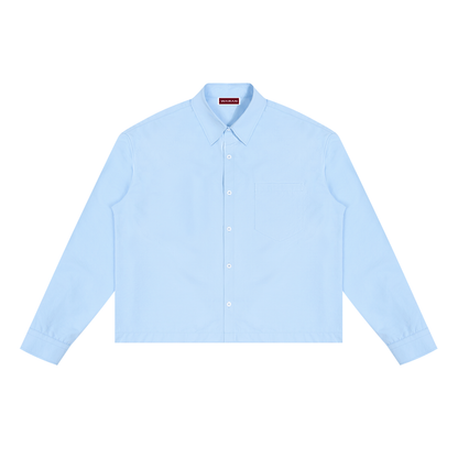 Unisex Boxy Long Sleeve Shirt