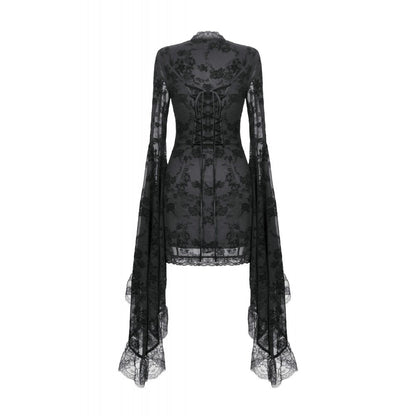 Dark In Love Minerva Bell Sleeve Lace Dress