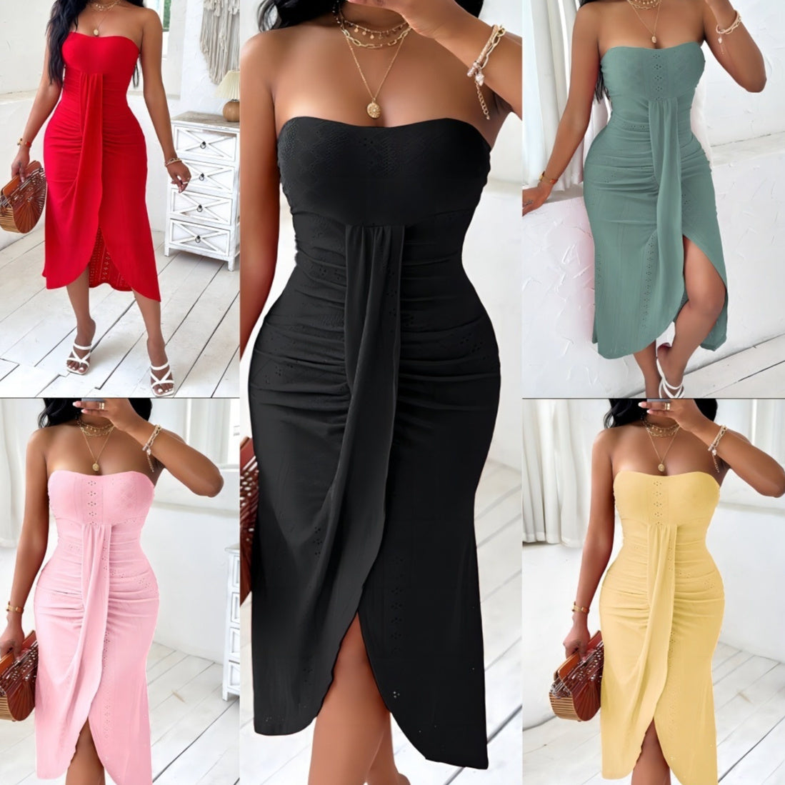 Nouvelle Robe Sexy Moulante Vêtements pour Femmes