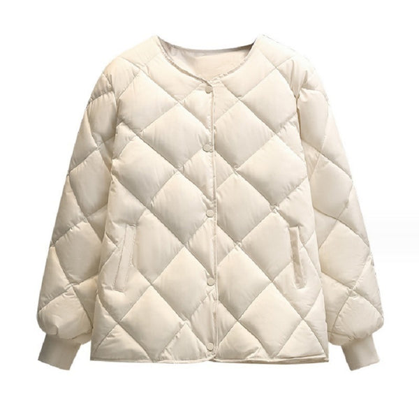 Doudoune Courte Femme Hiver Style Coréen Légère