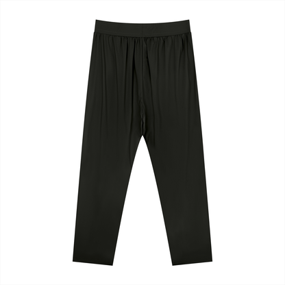 Men's Straight Leg Elastic Waist Pants