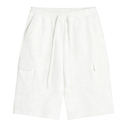 Waran Unisex Drawstring Cargo Shorts