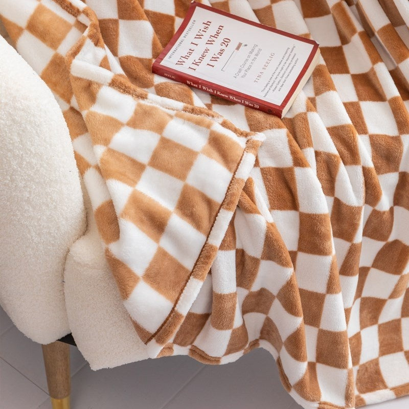 Flannel Blanket Printed Coral Fleece Bed Sheet