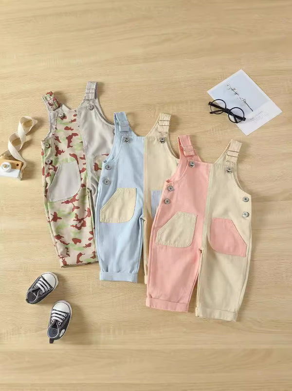 Baby Suspender Romper