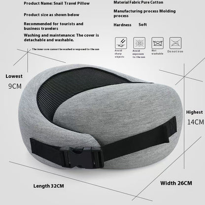 Soft Memory Foam Travel Neck Pillow