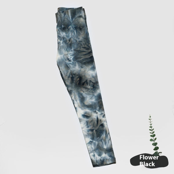 Girl's Leisure Tie-dyed Leggings