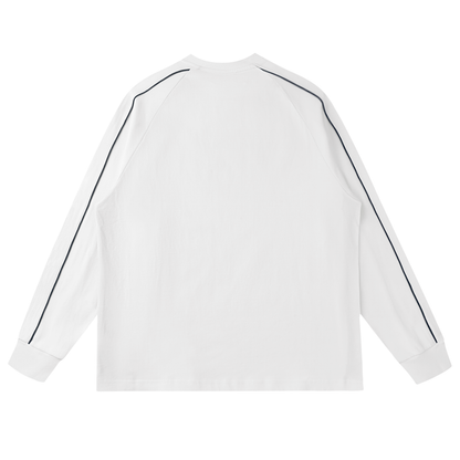 Waran Contrast Panel Raglan Sweatshirt 330GSM