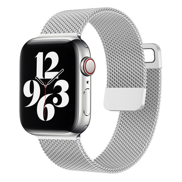 Bracelet magnétique en acier inoxydable avec sangle métallique