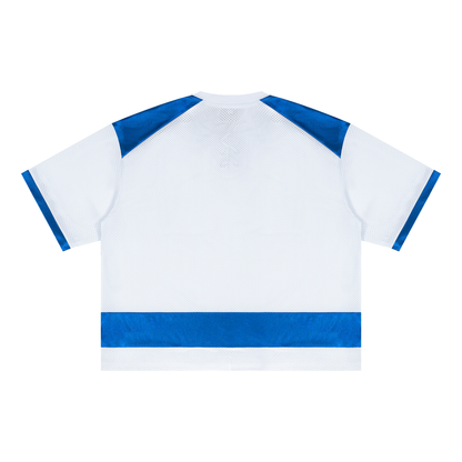 Unisex Raglan Sleeve Mesh Boxy T-Shirt 255GSM