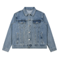 Unisex Vintage Wash Denim Jacket 440GSM