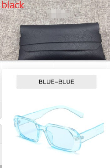 Lunettes de soleil rétro à petite monture pour femme, couleur bonbon, à la mode