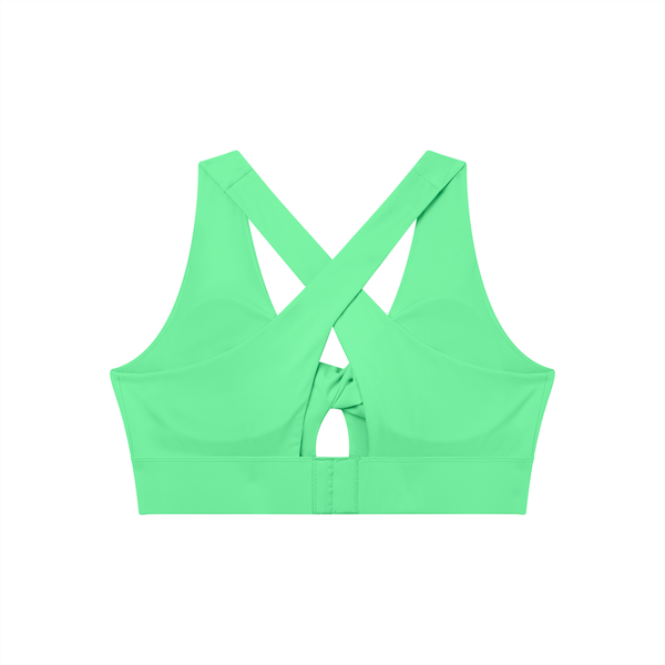 Women's Twist Front V-Neck Sports Bra
