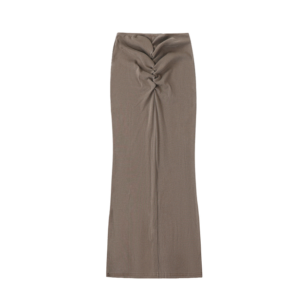 Waran Women’s Dyed Washed Drawstring Maxi Skirt