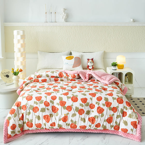 Beanie Blanket Washed Cotton Quilt