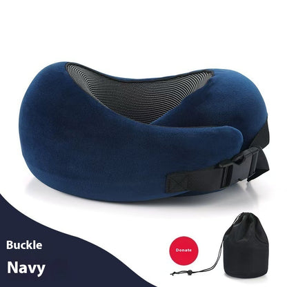 Soft Memory Foam Travel Neck Pillow